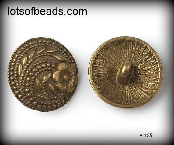 Bronze Pewter Button
